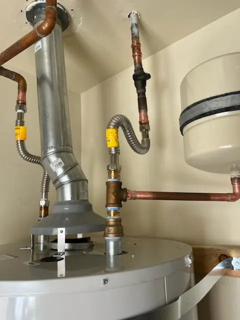 Water heater installation and plumbing repair in South Pocasset